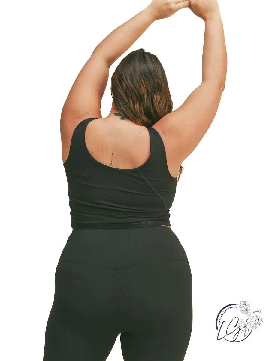 Curvy Precision Fit Cropped Tank