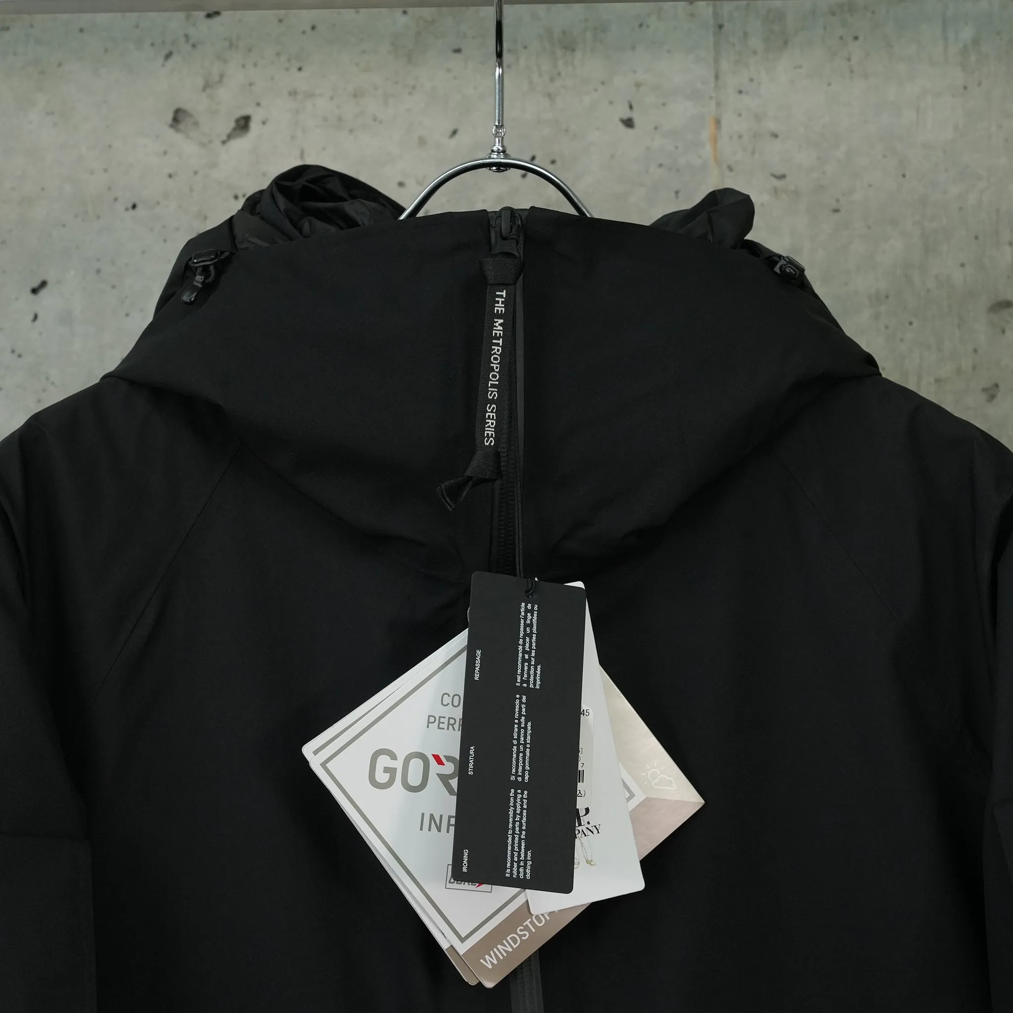 METROPOLIS GORE-TEX INFINIUM ANORAK / 999:BLACK