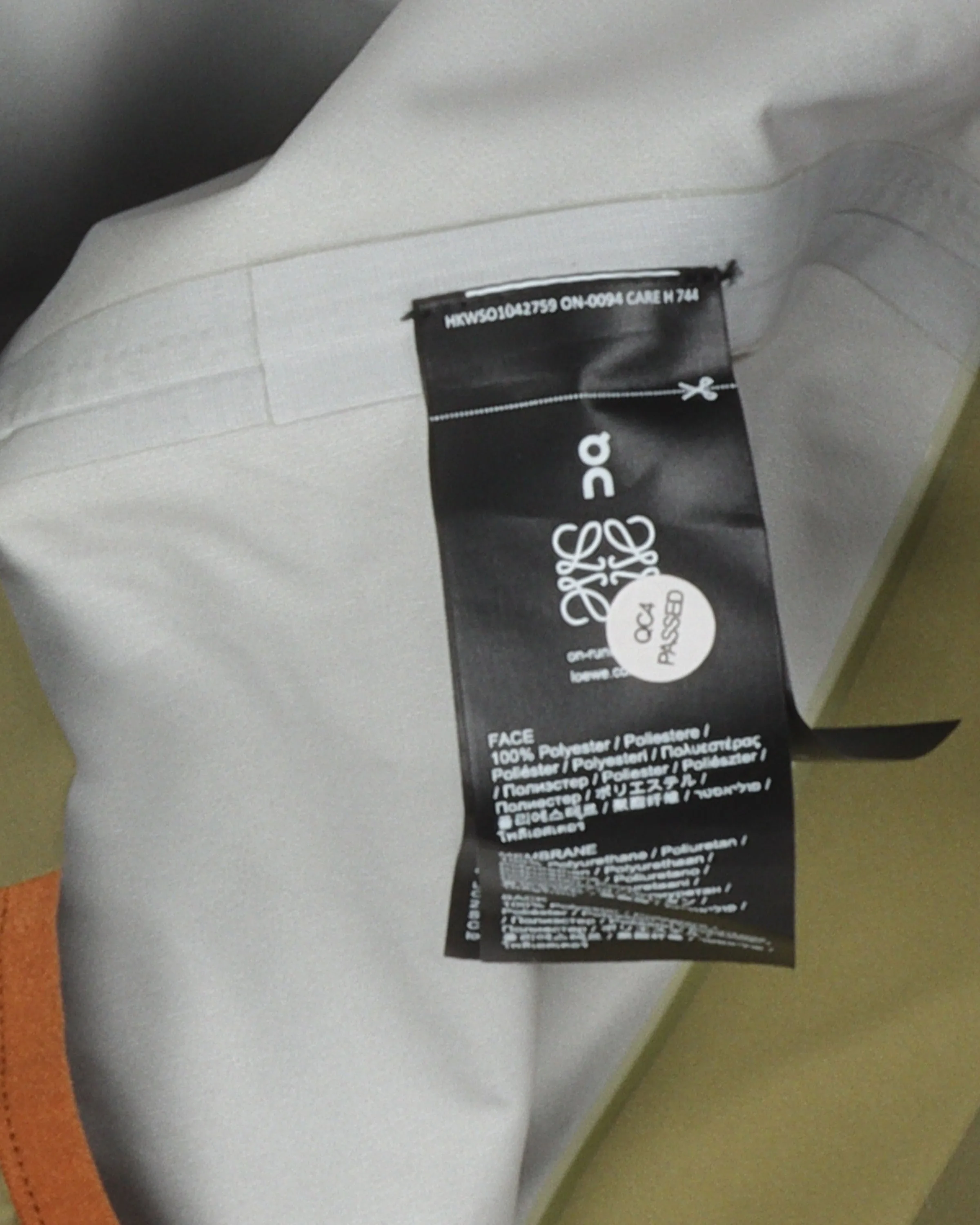 On Waterproof Anorak Jacket