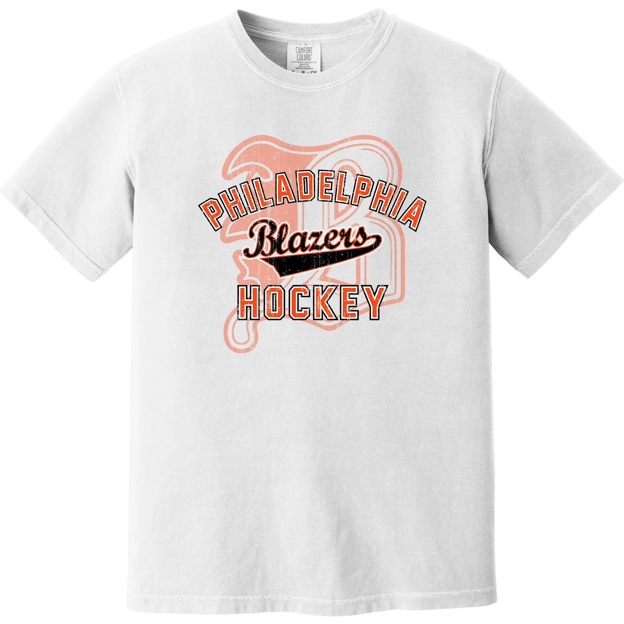 Philadelphia Blazers Heavyweight Ring Spun Tee