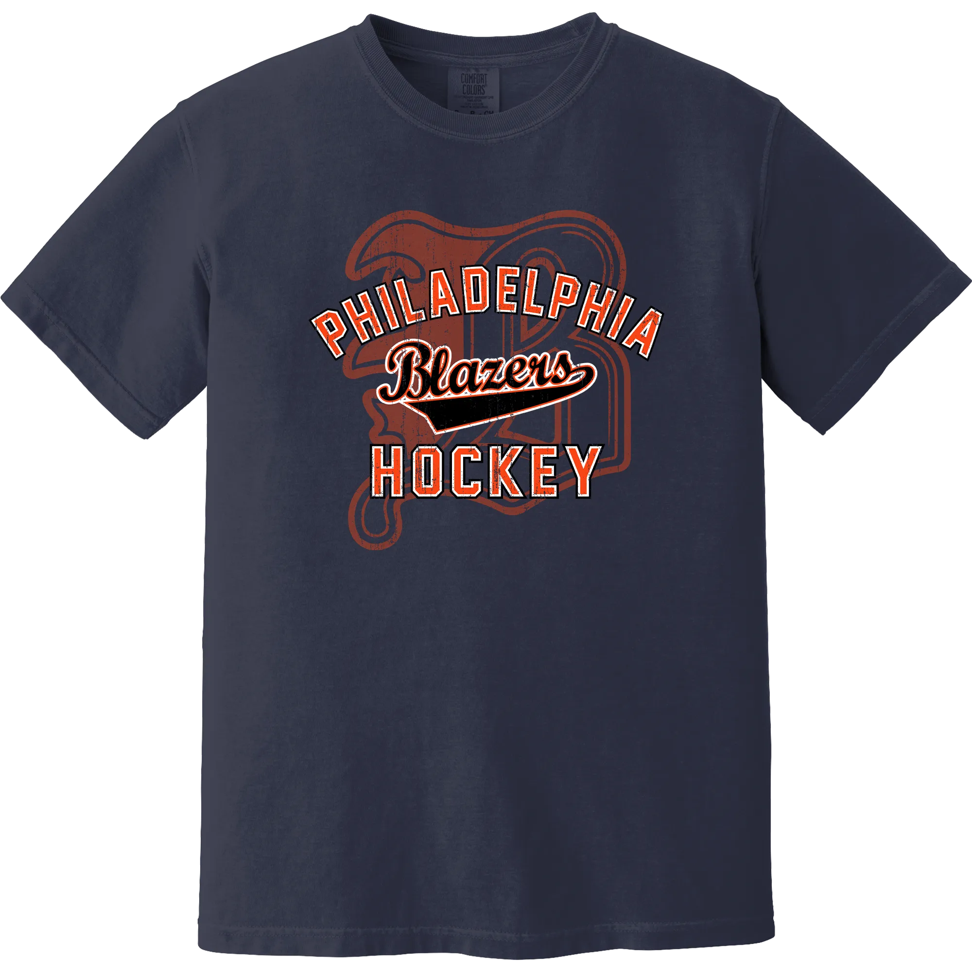 Philadelphia Blazers Heavyweight Ring Spun Tee