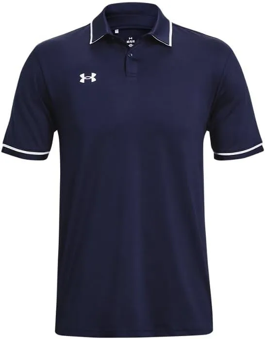 Under Armour Team Tipped Mens Short Sleeve Polo Shirt