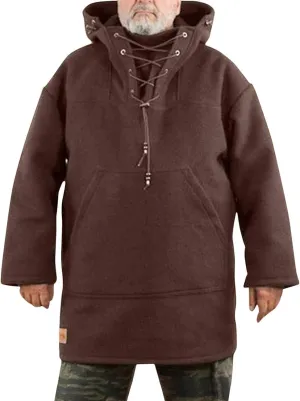 Winter Men's Leisure Jacket, Men's Wool Heavy Coat, Hooded Sweatshirt S-5XL