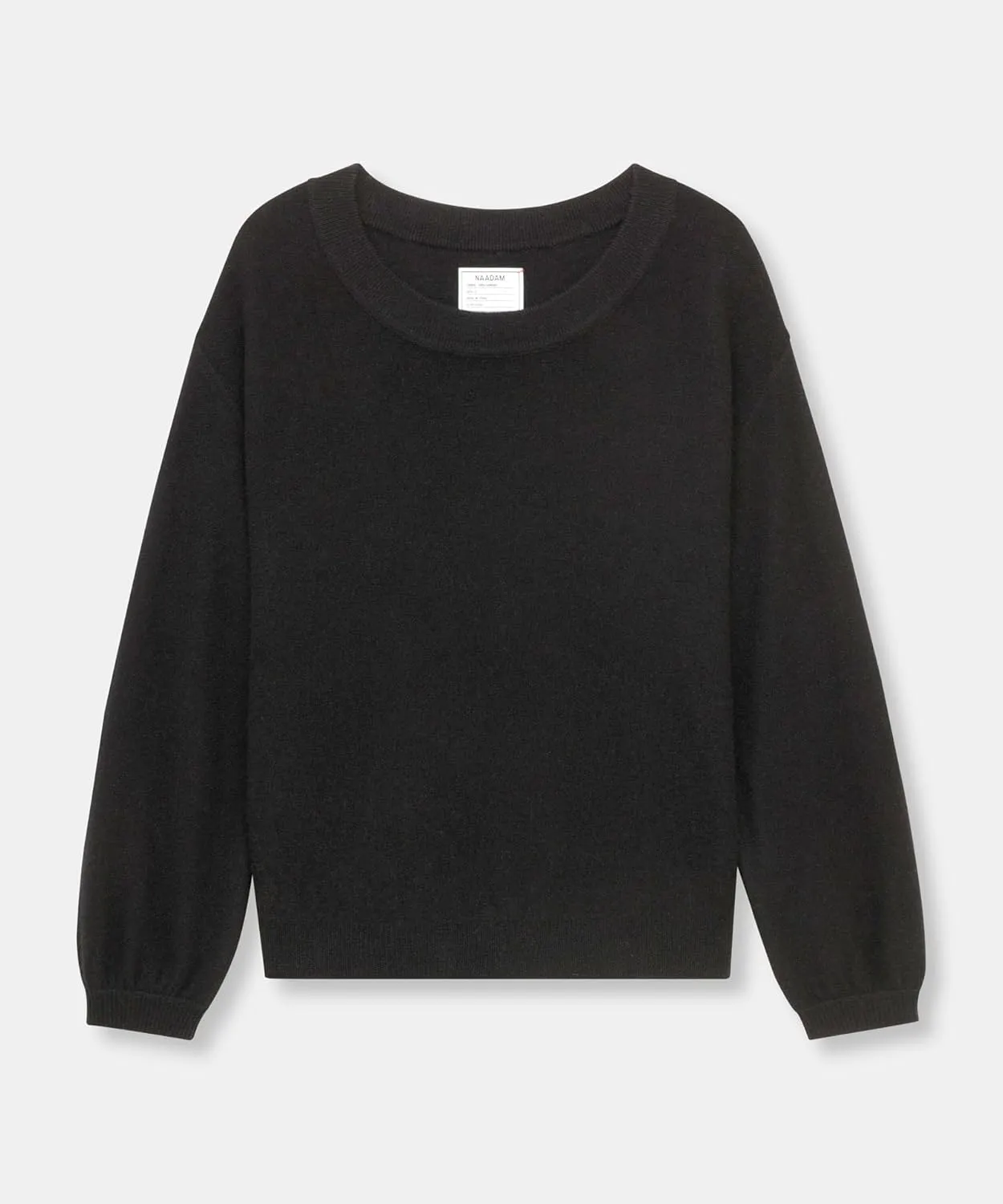 Women's Lightweight Reversible Cashmere Wide Neck Sweater
